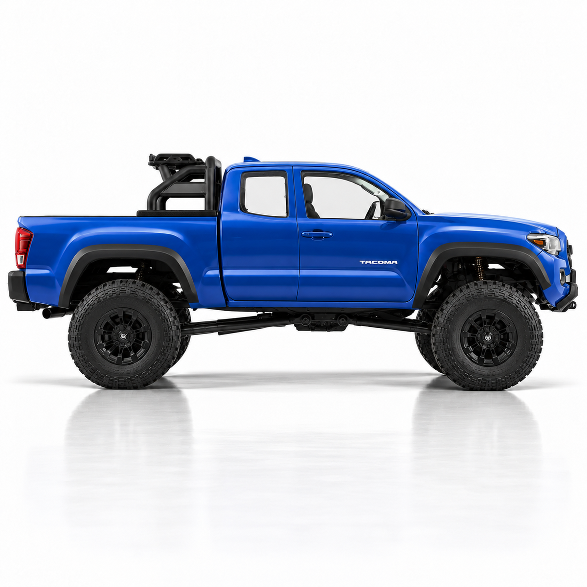 Blue RC Toyota Tacoma Crawler