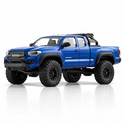 Blue RC Toyota Tacoma Crawler