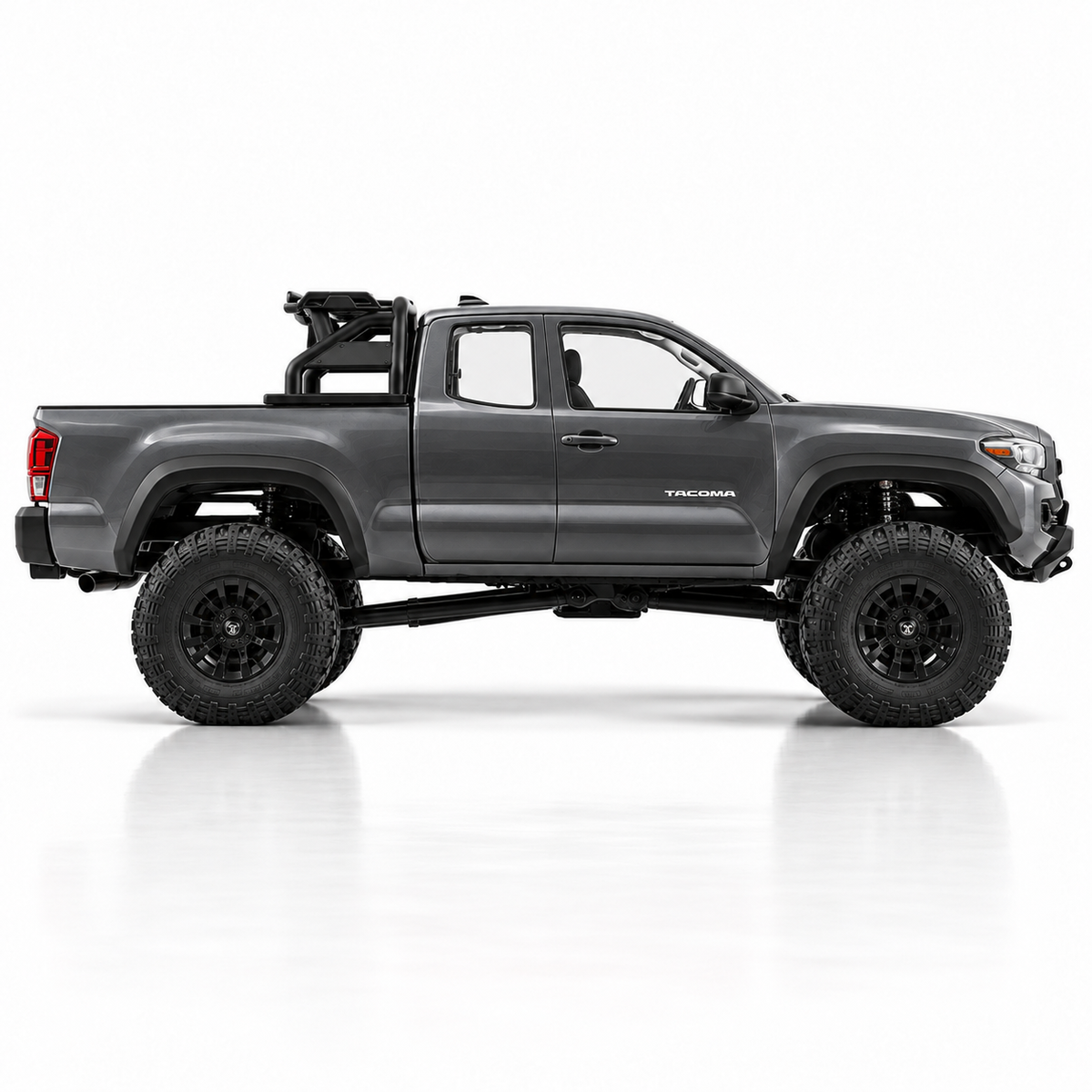 Grey RC Toyota Tacoma Crawler