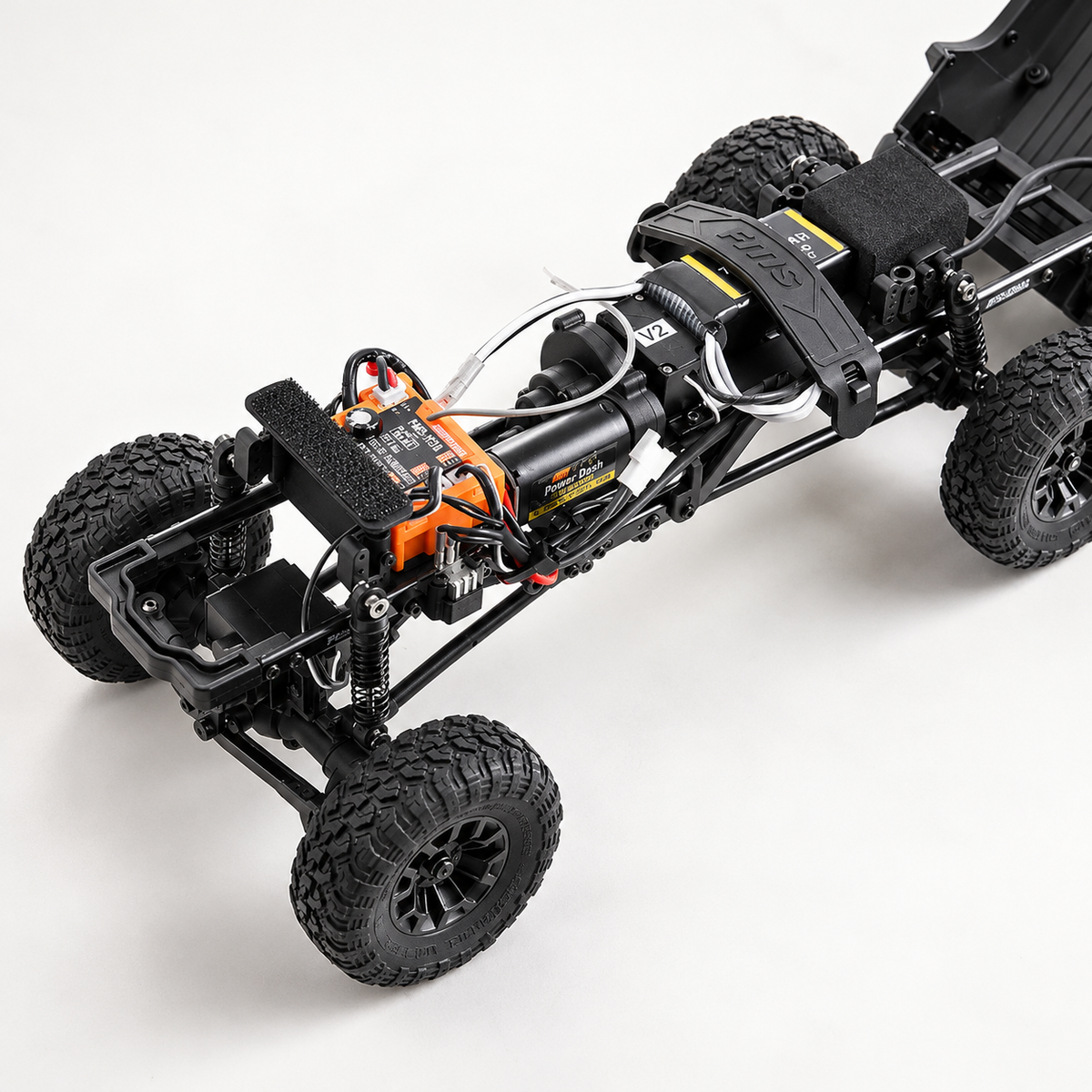 Blue RC Toyota Tacoma Crawler