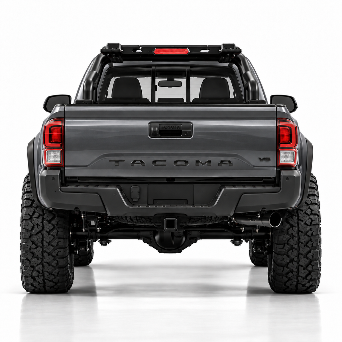 Grey RC Toyota Tacoma Crawler