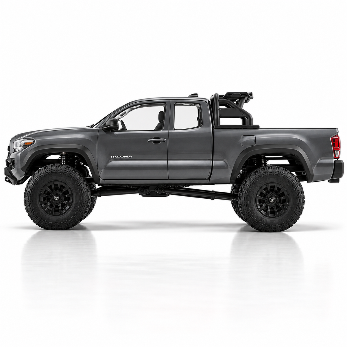 Grey RC Toyota Tacoma Crawler