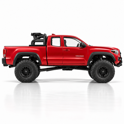 Red RC Toyota Tacoma Crawler