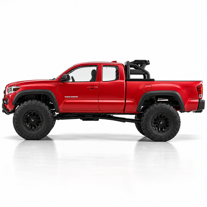 Red RC Toyota Tacoma Crawler